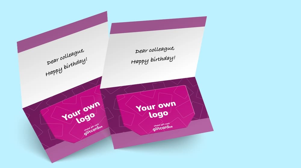 Business gift cards